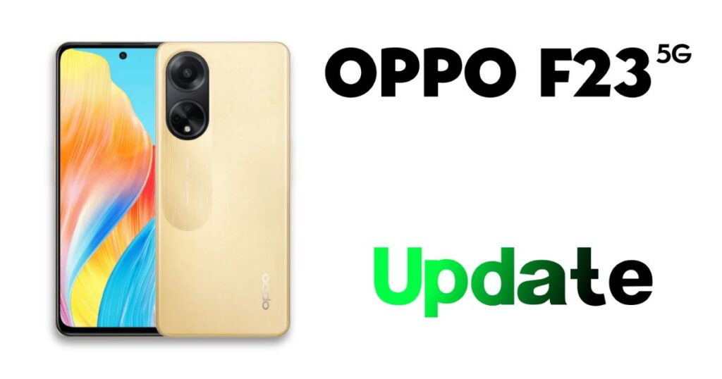 OPPO F23 5G September 2024 Security Patch update