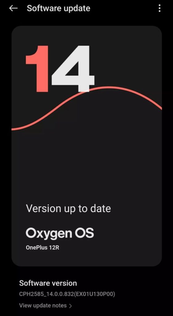 OnePlus 12R 5G September 2024 Patch update for Indian users