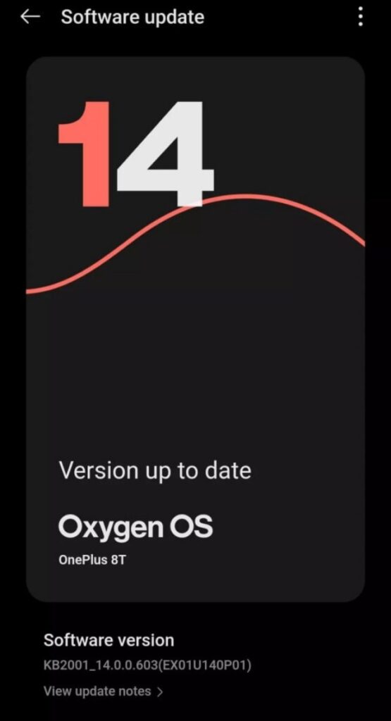 OnePlus 8T 5G October 2024 Patch update for Indian users