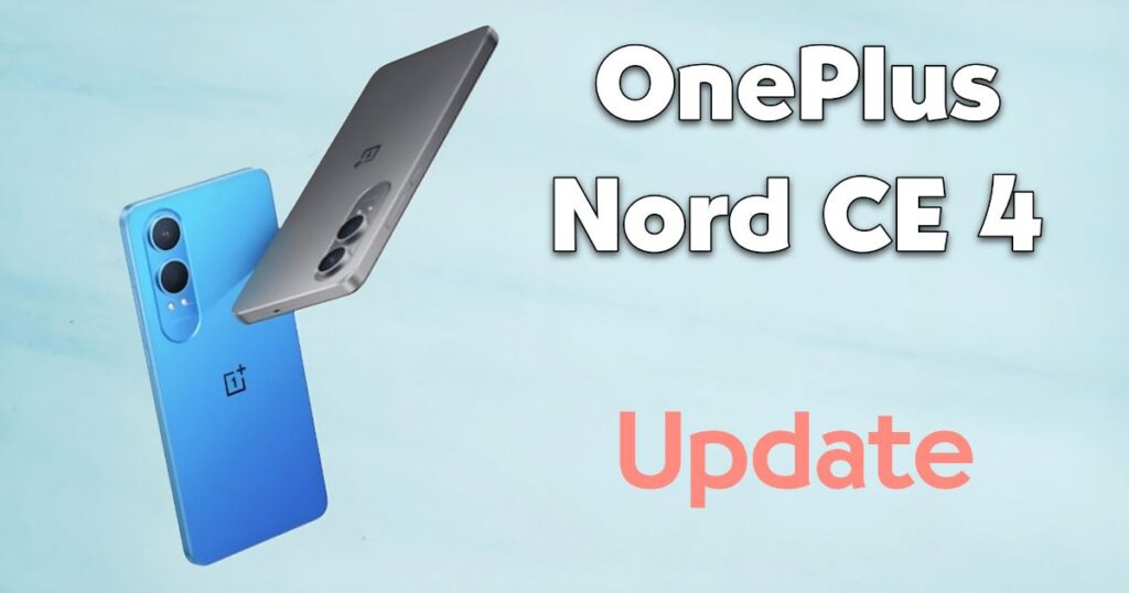 OnePlus Nord CE 4 5G OxygenOS 15 Bug Fixing Update